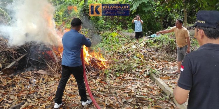 Dinas Satpolpp dan Damkar Edukasi Masyarakat Soal Pencegahan Kebakaran
