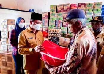 Bupati Boltim Tinjau Lokasi Bencana Banjir di Motongkad