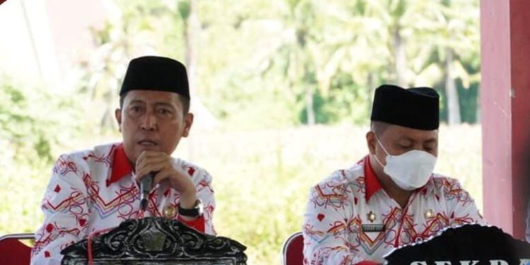 Bupati Iskandar Kamaru Pimpin Rakor Pelaksanaan Pilsang Serentak Mei Mendatang