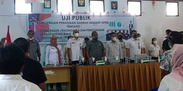 DPRD Boltim Gelar Uji Publik Ranperda