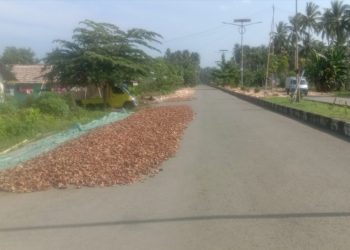Dishub Boltim Respon Cepat Keluhan Masyarakat Terkait Penyalahgunaan Badan Jalan