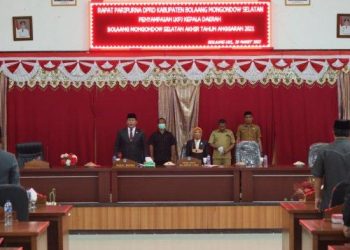DPRD Bolsel Gelar Rapat Paripurna LKPj Kepala Daerah