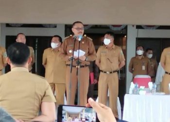 Pimpin Apel Perdana, Pj Bupati Limi Mokodompit Ajak ASN Terus Layani Masyarakat