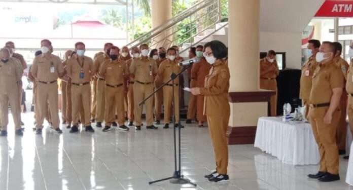 Pimpin Apel Kerja Perdana ASN, Yasti: Tingkatkan Pelayanan kepada Masyarakat