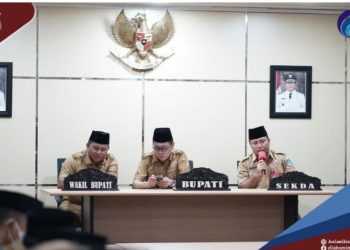 Usai Apel Perdana Pasca Idul FItri, Bupati dan Wabup Kumpul OPD Bahas Halal bihahal dan Pilsang