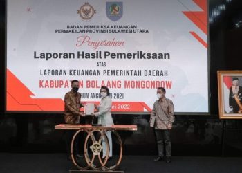 Pemkab Bolmong Kembali Raih Opini WTP dari BPK RI Perwakilan Sulut