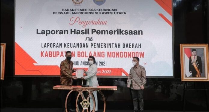 Pemkab Bolmong Kembali Raih Opini WTP dari BPK RI Perwakilan Sulut
