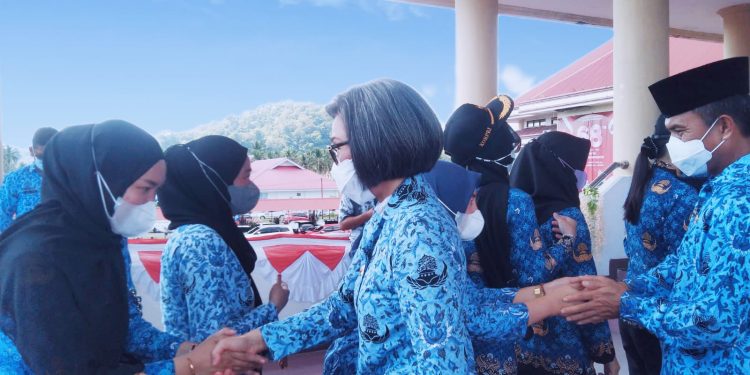 Masa Jabatan Berakhir 22 Mei 2022, Yasti-Yanny Pamit ke ASN Bolmong