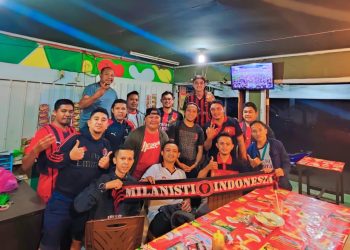 Milanisti Indonesia Sezione Bolmong Raya Gelar Nobar Penentuan Scudetto AC Milan ke- 19
