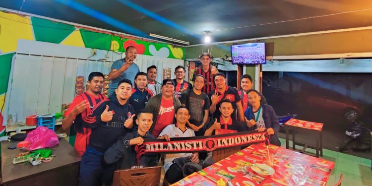 Milanisti Indonesia Sezione Bolmong Raya Gelar Nobar Penentuan Scudetto AC Milan ke- 19