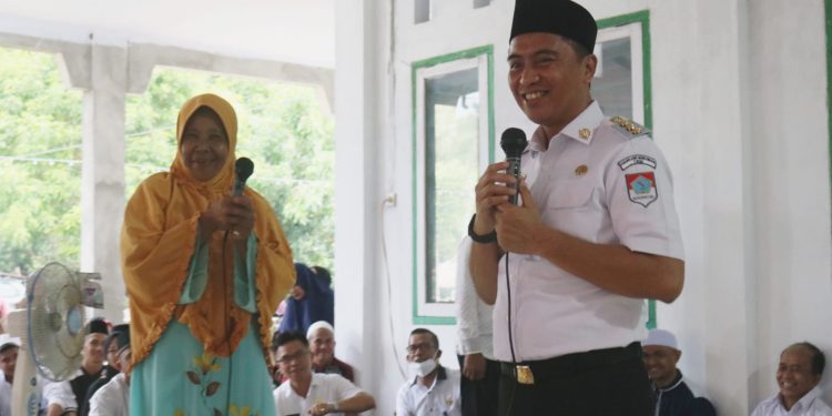 Di Momen Halal bi Halal, Masyarakat Matabulu ‘Curhat’ ke Bupati