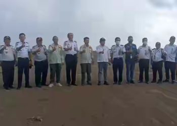 Sekda Tahlis Sambut Kunker ITJEN Kemenhub di Bolmong