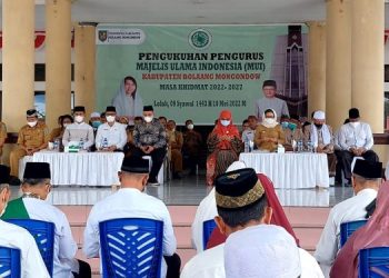 Bupati Yasti Hadiri Pengukuhan Pengurus MUI Bolmong