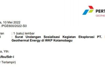 Kaya akan Potensi Alam, Besok PT. Pertamina Geothermal Energy Sambangi Boltim