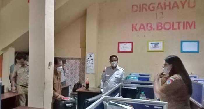 Pastikan Pelayanan pada Masyarakat Berjalan Baik, Bupati Boltim Lakukan Sidak