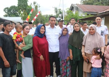 Momentum Lebaran Ketupat, Bupati Silaturahmi dengan Masyarakat Motongkad Bersatu
