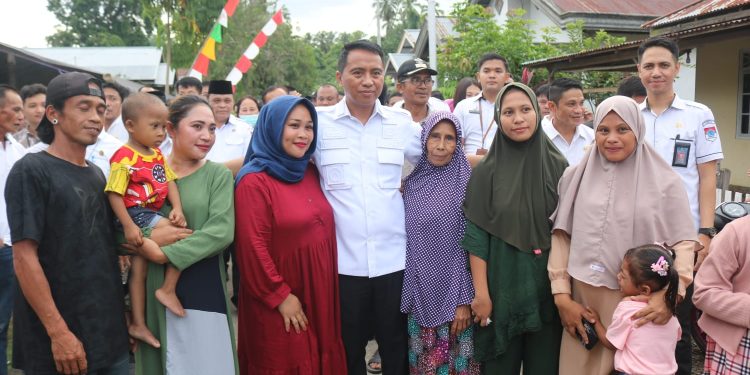 Momentum Lebaran Ketupat, Bupati Silaturahmi dengan Masyarakat Motongkad Bersatu