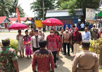 Pj Bupati Bolmong Limi Mokodompit Resmikan Gereja Eben Heazer Labuan Uki