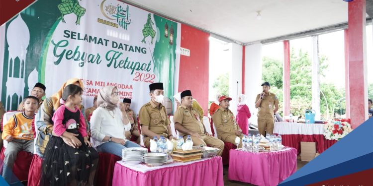 Bupati Bolsel Kunjungi Tiap Desa Gelar Gebyar Ketupat