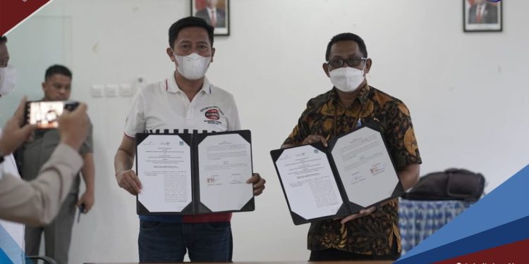 Pemkab Bolsel Lakukan MoU dengan PT. Angkasa Pura I Terkait Pariwisata