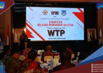8 Kali Berturut-turut Pemkab Bolsel Raih Opini WTP dari BPK RI
