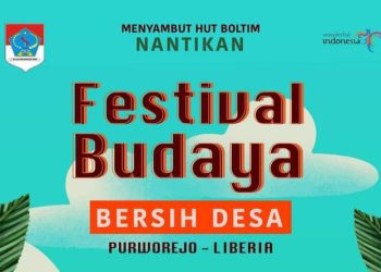 Jelang HUT Boltim, Pemdes Purworejo-Liberia Bersatu Gelar Festival Budaya Jawa