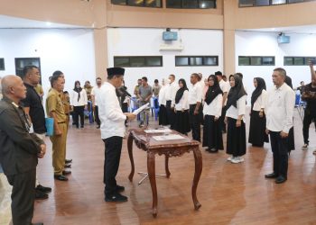 Berikut Nama-nama Pejabat Eselon III yang Dilantik Bupati Boltim