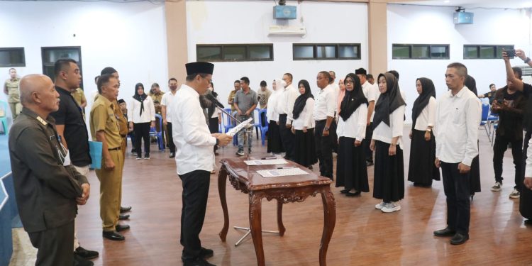 Berikut Nama-nama Pejabat Eselon III yang Dilantik Bupati Boltim