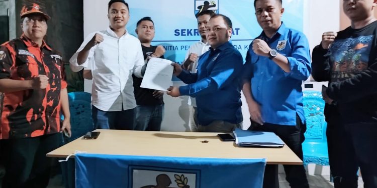 Bung Icat Resmi Mendaftar Calon Ketua DPD KNPI Boltim