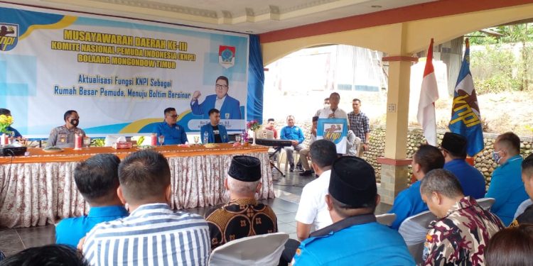 Hadiri Musda III KNPI, SSM Bakar Semangat Pemuda Boltim