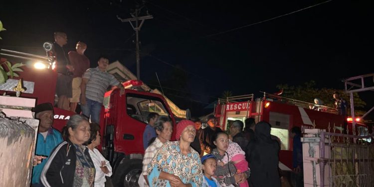 Rumah Warga di Modayag III, Nyaris Rata dengan Tanah