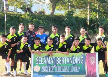 Dusun I Barcelona Menang Dilaga El Clasico Pemuda Tutuyan II Cup