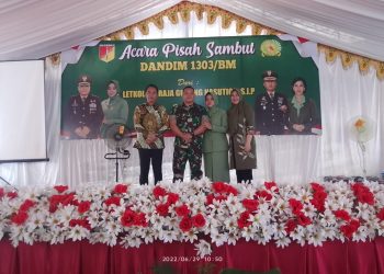 Bupati Boltim Hadiri Pisah Sambut Dandim 1303 Bolmong