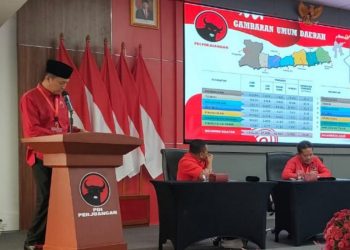 Dihadapan Pengurus DPP PDI Perjuangan, Iskandar Kamaru Paparkan Strategi Pemenangan Pemilu 2024