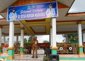 Bupati Limi Canangkan Dua Desa di Kecamatan Lolayan sebagai ‘Desa Bersinar’