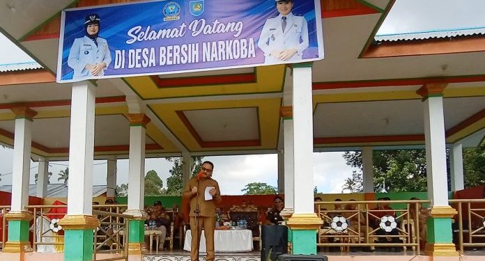 Bupati Limi Canangkan Dua Desa di Kecamatan Lolayan sebagai ‘Desa Bersinar’