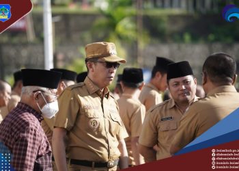 Iskandar Kamaru: Ingatkan Kinerja dan Disiplin Kepada ASN saat Pimpin Apel Kerja