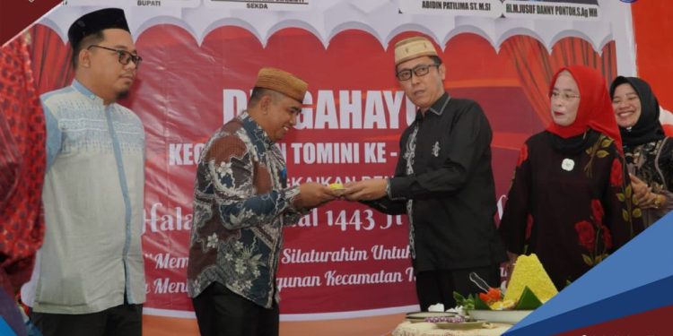Bupati Bolsel Hadiri HUT Kecamatan Tomini ke-VI Sekaligus Peringatan Halal Bihalal