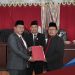 Wabup Bolsel Hadiri Paripurna Tentang Pendapat Akhir Fraksi dan Persetujuan DPRD Atas Pertanggungjawaban APBD 2021