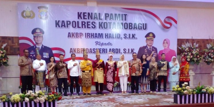 Kenal Pamit Kapolres Kotamobagu; Bupati Boltim Sambut Baik AKBP Dasveri, Juga Doakan Kesuksesan AKBP Irham