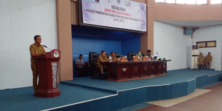 Hasil SPI 2021, Pemkab Boltim Dapat Skor 78,7