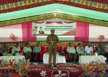 Giliran Kecamatan Bolaang Bersatu dan Poigar di Kunjungi Bupati Limi Mokodompit