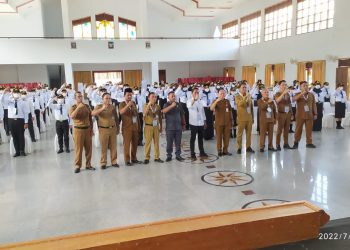 Bupati Boltim jadi Pemateri pada Pembukaan  Latsar CPNS Boltim Golongan II dan III