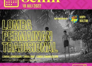 Ini Cara Mendaftar Lomba Permainan Tradisional yang Digelar KNPI Boltim