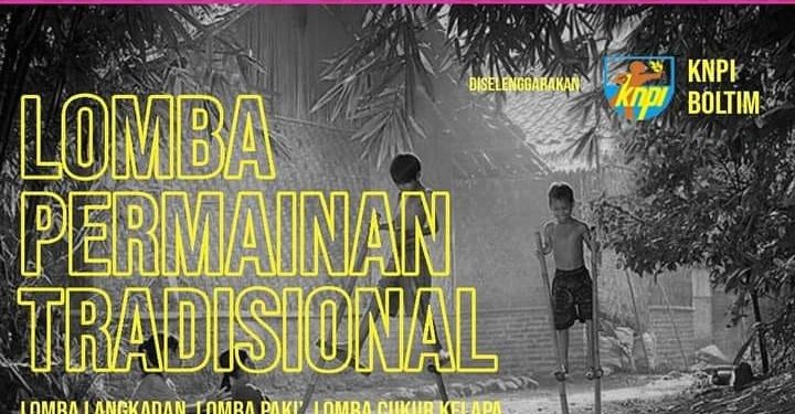 Ini Cara Mendaftar Lomba Permainan Tradisional yang Digelar KNPI Boltim