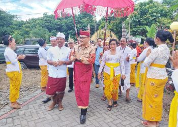 Bupati Limi Resmikan Padmasana Pura Jagatnatha Eka Kahyangan di Dumoga II