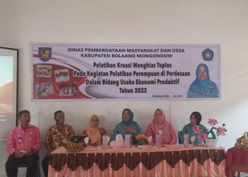 Ketua TP PKK Bolmong Dorong Ekonomi Produktif Perdesaan
