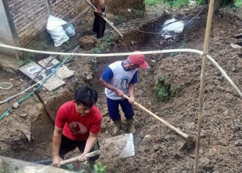 Pemdes Idumun Anggarkan 29 juta Dandes untuk Bangun Drainase