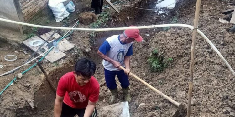 Pemdes Idumun Anggarkan 29 juta Dandes untuk Bangun Drainase
