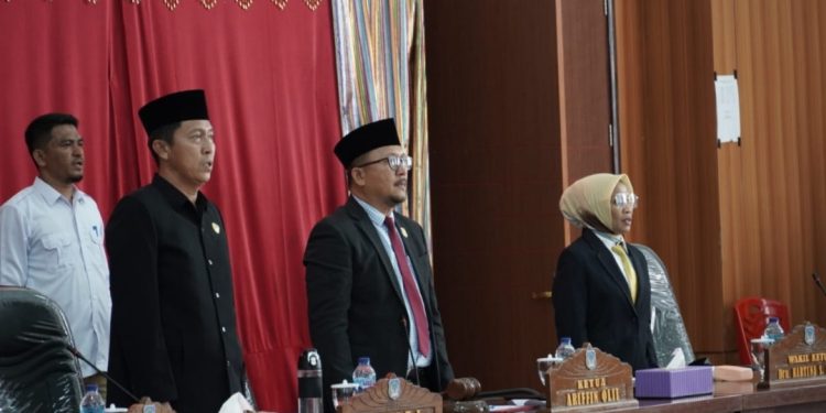 DPRD Laksanakan Sidang Paripurna Tahap 1 KUA-PPAS 2023